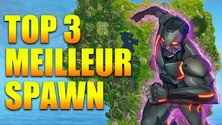 LES 3 MEILLEURS LIEUX POUR ATTERRIR ET GAGNER FACILEMENT sur FORTNITE BATTLE ROYALE [upl. by Nagey]