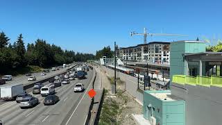 Lynnwood Link Extension Testing Shoreline North185th Station [upl. by Yot]