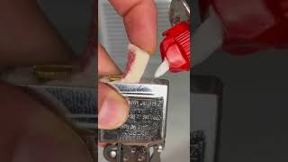 How to refill a zippo lighter in under 45 seconds [upl. by Bainter]