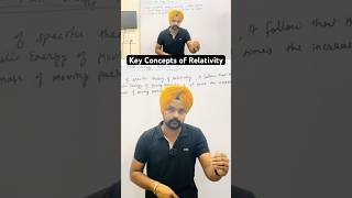 Key Concepts of Relativity physics maths neet education automobile [upl. by Carlos]