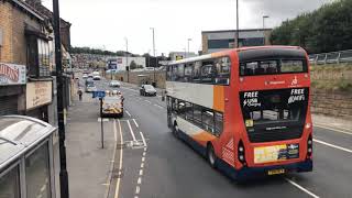 Stagecoach X17 Bus  Sheffield to Matlock Full Route [upl. by Natfa]