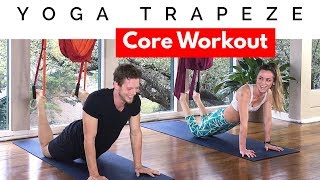 Yoga Trapeze Core Workout  Video 2 for Beginners [upl. by Atiek132]