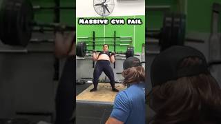 Epic Gym Fail Clean and Jerk Attempt Gone Wrong 😂  MustSee Gym Moments [upl. by Maker799]