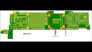 Tecnica ricerca guasti su scheda madre iphone 5s [upl. by Rhu]