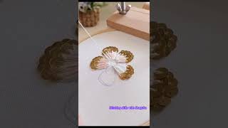 Excellent Embroidery بہت نفیس ستاروں کا کام shortsvideo diy foryou [upl. by Vharat494]