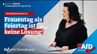 Frauentag als Feiertag ist keine Lösung [upl. by Llerral474]