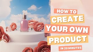 Blender Tutorial  Product Design Perfume bottle In 30 minutes [upl. by Hcardahs]