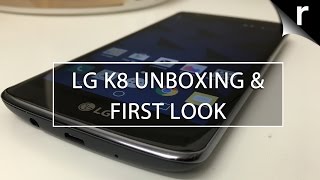 LG K8 Unboxing and First Look Review [upl. by Lerual242]