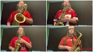 The Buckeye Battle CrySaxophone Cover [upl. by Huntingdon]