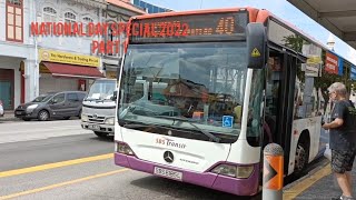 EXCLUSIVE  Stronger Together NDP 2022 NATIONAL DAY SPECIAL SG57 Part 1 Buses Edition [upl. by Annoyi]