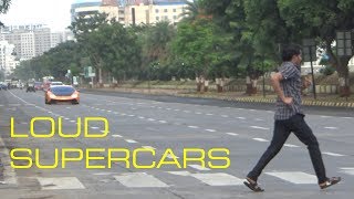 BEST OF SUPERCAR SOUNDS of INDIA  MUMBAI [upl. by Nomma]