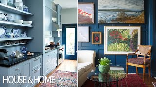 Interior Design — Before amp After Colourful ArtFilled Townhouse Makeover [upl. by Hornstein]