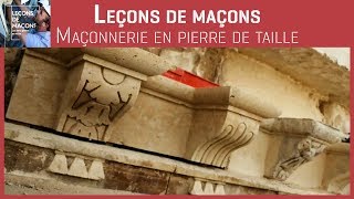 Les bons gestes en maçonnerie  Maçonnerie en pierre de taille [upl. by Otsenre]