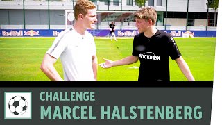 TorZielSchießen vs Marcel Halstenberg  RB Leipzig  FußballChallenge  Kickbox [upl. by Behrens]