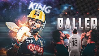 BALLER FT VIRAT KOHLI EDIT  VIRAT KOHLI STATUS  BALLER EDIT  VIRAT KOHLI EDIT  KING KOHLI EDIT [upl. by Avraham]