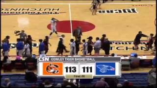 Cowley Sports Network  Cowley vs Hutch final seconds [upl. by Ellery655]