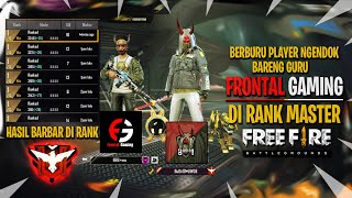 RANK DI MASTER MASIH BISA BARBAR Feat GURU FRONTAL GAMING [upl. by Haraz]