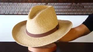 Cancer Council Hat Outback Fedora Hat Review Hats By The Hundred [upl. by Haridan347]