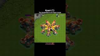 Scattershot Vs Sper troops  Clash Of Clans  coc cocchallenge defencevstroops clashofclans [upl. by Renae]