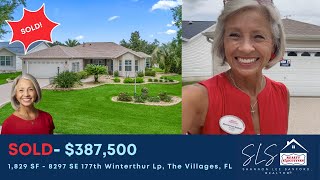 SOLD 1829 SF BanyanBougainvillea Floorplan in The Villages Fl  Real Estate Home Tour [upl. by Mather]