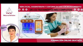 Facial integral Hidra facial oxigenoterapia y microcorrientes en ojos y labios [upl. by Don599]