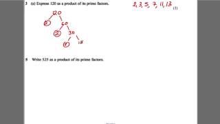 GCSE Revision Video 15  Product of Prime Factors [upl. by Oemac]