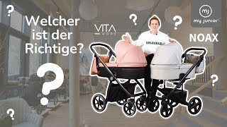 KinderwagenVergleich NOAX vs Vita Hope  Dein neuer Kombikinderwagen von My Junior 💚 [upl. by Dyana]