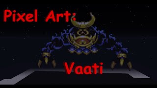 Minecraft Pixel Art  Zelda Minish Cap  Boss Vaati [upl. by Arej660]