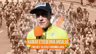 HAIMAR ETXEBERRIA ANSALAS  FINISHER TALDEA  BIDASOA ITZULIA 2024 [upl. by Fendig]