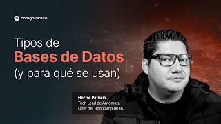 Tipos de Bases de Datos y para qué se usan [upl. by Aynod]