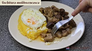 Tochitura moldoveneasca din carne de porc Reteta traditionala  🥣 Lecturi si Arome [upl. by Eekaz]