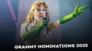 grammy nominations 2025  2025 grammy nominations  usa [upl. by Bowers]