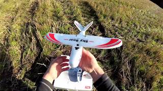 ATTOP P01 Beginner 400mm Fixed Wing 3CH RTF 24GHz RC dual rates Plane [upl. by Berns]