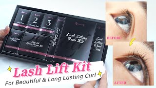 Perfect Lash Lift Kit to Create Beautiful Eyelash Curl  Beauty7 [upl. by Renaud804]