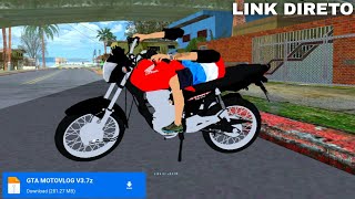 O MELHOR GTA MOTO VLOG PARA ANDROID LINK DIRETO  GTA SAN ANDREAS MODIFICADO GTA LITE [upl. by Meeka673]