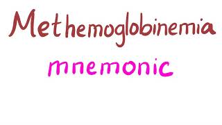 Methemoglobinemia  MetHb  Hemoglobinopathy  Hemoglobin Disorders  Mnemonic [upl. by Sofia432]