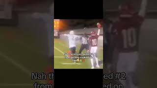 HOW WAS THIS NOT A CATCH😱🔥youtubeshorts footballshorts football highschoolfootball [upl. by Nodle769]