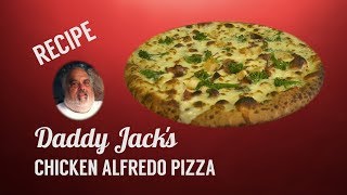 Chicken and Broccoli Alfredo Pizza [upl. by Ahsaekal109]