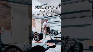 🚨ALL TIME DEADLIFT PR 320kg🚨 [upl. by Hedvige]