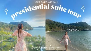 PENTHOUSE SUITE TOUR  langkawi vlog [upl. by Rondi531]