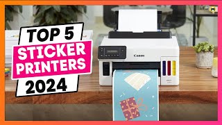 Best Printer for Stickers 2024 For Vinyl Stickers amp Sticker Business [upl. by Nivi]