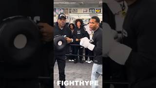 Devin Haney SAVAGELY TELLS De La Hoya to PICK THE PUNCH that Ryan Garcia gets KNOCKED OUT with [upl. by Neilla472]