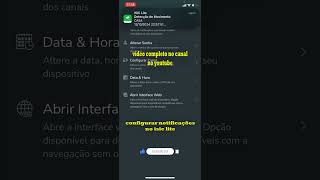 configurando notificações isic lite [upl. by Zenda]