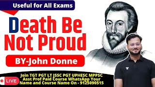 Death Be Not Proud by John Donne   AKSRajveer  Literature Lovers [upl. by Amberly208]