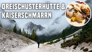 Dolomiten Beliebte Wanderung zur Dreischusterhütte mit leckerem Kaiserschmarrn [upl. by Cody159]