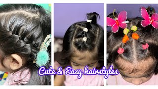 Kids Hairstyles for girls  Simple amp Cute Hairstyles for Medium Hair mammakijaanmeriminaal [upl. by Laryssa]