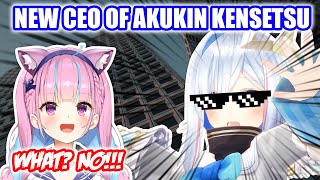 Kanata New CEO of AKUKIN【Hololive English Sub】 [upl. by Cassandry]