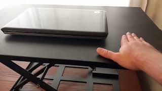 Mount It Standing Desk Converter Height Adjustable Sit Stand Desk Review [upl. by Victoir904]