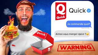 Je DM 100 FAST FOOD Pour QuIls Décident De Ce Que Je MANGE Pendant 24 Heures [upl. by Ordep172]