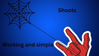 Web shooter that actually shoots Just need a pen [upl. by Aihsaei81]